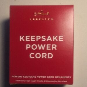 Hallmark Red Keepsake Power Cord Box